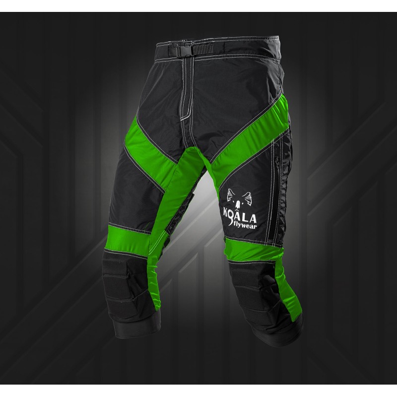Nymbus skydiving swoop short pants lime green
